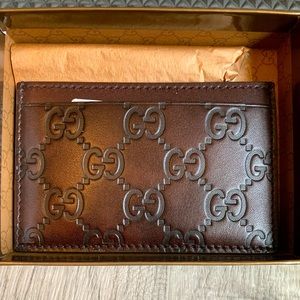 Gucci card wallet